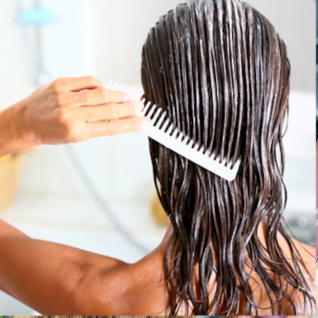 Brushing your hair while it’s dry can be a big cause of frizz. It leaves your hair cuticle open and prone to moisture, which then makes it frizzy.
A fantastic tip is to apply conditioner to your hair then give it a brush through with The Wet Comb - or any wide-toothed comb while in the shower – the conditioner will help to untangle any knots and evenly distribute the product.
You can also do this with DAVROE Replenish for an added treatment boost, your hair will love the attention and the results will be sure to impress. Once you are done with combing simply wash out and air dry!