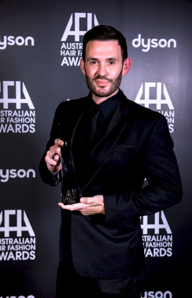 Award accepted by Andrew Jamieson-Ewing – Davroe International Sales Manager