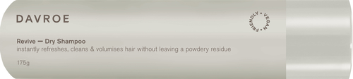 DAVROE-Revive-Dry-Shampoo
It's time for you to try DAVROE Revive dry shampoo. 100% perfect hair days, guaranteed ????